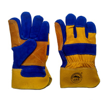 Reinforcement Palm Cut Resistant Protective Riggers Work Gloves for Working